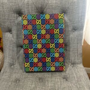 Gucci Multicolor GG Canvas Art Psychedelic Gift/Storage Box.